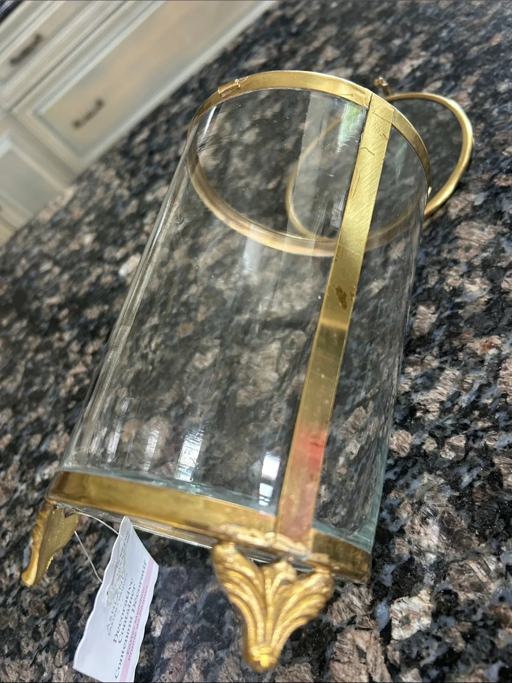 ASHLAND DECORATIVE CONTAINER W HINGED LID NWT - Picture 7 of 7